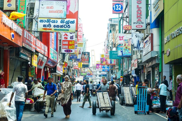 Second Cross Street in Pettah