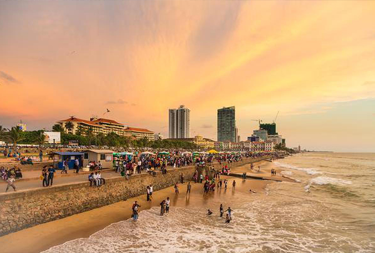 12. Sunset in Galle Face