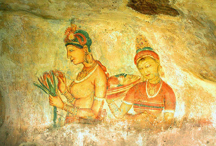 3. Sigiriya Frescoes